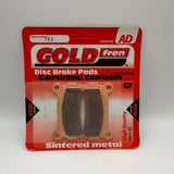 Goldfren AD Bremsbeläge: AD180 ≈ FA164 / VD938 / SBS636