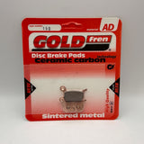 Goldfren AD Bremsbeläge: AD190 ≈ FA325 / VD991 / FDB2183 / SBS794