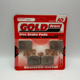 Goldfren AD Bremsbeläge: AD200 ≈ FA369/4 / VD354 / FDB2164 / SBS788