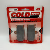 Goldfren AD Bremsbeläge hinten: Suzuki VL1500 VL 1500 (2002-2009)
