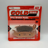 Goldfren AD Bremsbeläge: AD210 ≈ FA375 / VD177 / FDB2169 / SBS180 / SBS797