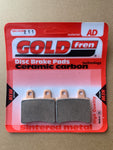 Goldfren AD-Bremsbeläge hinten: Yamaha DT50 DT 50 (2003-2008)