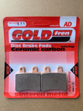 Goldfren AD-Bremsbeläge hinten: Yamaha DT50 DT 50 (2003-2008)
