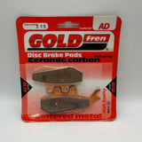 Goldfren AD Bremsbeläge: AD215 ≈ FA374 / / FDB2147