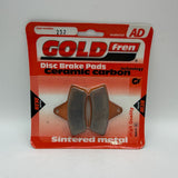 Goldfren AD Bremsbeläge: AD232 ≈ FA271 / VD965 / FDB2178 / SBS758