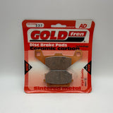 Goldfren AD Bremsbeläge: AD237 ≈ FA297 / VD9019 / FDB2129 / SBS745