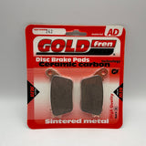 Goldfren AD Bremsbeläge: AD242 ≈ FA436 / VD174 / FDB2221 / SBS834