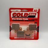 Goldfren AD Bremsbeläge: AD249 ≈ FA417/4 / VD444 / FDB2220 / SBS838