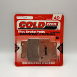 Goldfren AD Bremsbeläge: AD251 ≈ FA432 / / FDB2216 / SBS844 / SBS214