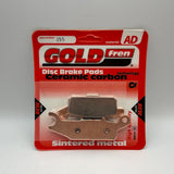 Goldfren AD Bremsbeläge: AD255 ≈ FA445 / VD279 / FDB2233 / SBS852