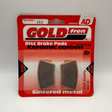 Goldfren AD Bremsbeläge: AD260 ≈ FA463 / SBS867