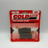 Goldfren AD Bremsbeläge: AD261 ≈ FA462 / SBS866
