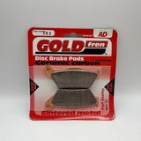 Goldfren AD Bremsbeläge: AD262 ≈ FA430 / VD947 / FDB2208 / SBS194 / SBS837