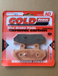 Goldfren AD-Bremsbeläge hinten: Suzuki AN650 AN 650 (2003-2013)