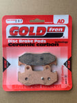 Goldfren AD Bremsbeläge hinten: Suzuki AN400 AN 400 (2001-2006)
