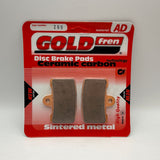 Goldfren AD Bremsbeläge: AD269 ≈ FA454/4 / VD9038 / FDB2240 / SBS856