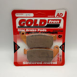 Goldfren AD Bremsbeläge: AD272 ≈ FA381 / VD9009 / FDB2179 / SBS807