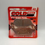 Goldfren AD Bremsbeläge: AD273 ≈ FA458 / VD9035 / FDB2251 / SBS854