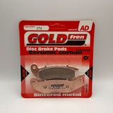 Goldfren AD Bremsbeläge: AD278 ≈ FA693 / VD181 / FDB2242 / SBS859