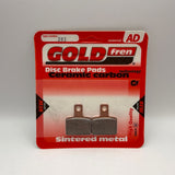 Goldfren AD Bremsbeläge: AD282 ≈ FA495 / FDB2267SG / SBS895