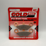 Goldfren AD Bremsbeläge: AD284 ≈ FA453