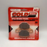 Goldfren AD Bremsbeläge: AD289 ≈ FA093 / FDB384 / SBS585