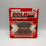 Goldfren AD Bremsbeläge: AD292 ≈ FA363 / / FDB2039 / SBS742