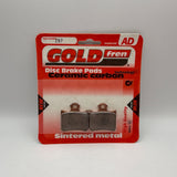Goldfren AD Bremsbeläge: AD297 ≈ FA602 / VD9063 / FDB2257SG / SBS872