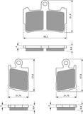 Goldfren AD-Bremsbelagsatz vorn: Honda VFR1200 VFR 1200 (2010-2013)