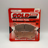 Goldfren AD Bremsbeläge: AD299 ≈ FA603 / VD180 / FDB2256 / SBS205