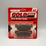 Goldfren AD Bremsbeläge: AD302 ≈ FA498 / VD9044 / FDB2248 / SBS204
