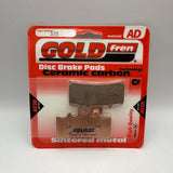 Goldfren AD Bremsbeläge: AD305 ≈ FA606 / VD9068 / FDB2266 / SBS877