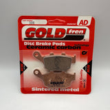 Goldfren AD Bremsbeläge: AD306 ≈ FA496 / VD147/2 / FDB2258 / SBS881