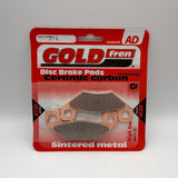 Goldfren AD Bremsbeläge: AD315 ≈ FA398 / / FDB2272SG