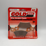 Goldfren AD Bremsbeläge: AD316 ≈ FA600