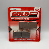 Goldfren AD Bremsbeläge: AD318 ≈ FA613 / FA294 / VD439 / VD439/2 / FDB2124 / SBS778