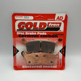 Goldfren AD Bremsbeläge: AD323 ≈ FA636 / VD185 / FDB2281 / SBS892