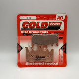 Goldfren AD Bremsbeläge: AD328 ≈ FA630 / VD9070 / FDB2265 / SBS900