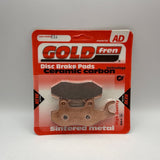 Goldfren AD Bremsbeläge: AD334 ≈ FA228 / VD340 / VD340/2 / FDB497 / SBS163 / SBS197 / SBS611 / SBS713