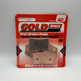 Goldfren AD Bremsbeläge: AD335 ≈ FA631