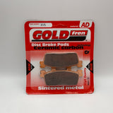 Goldfren AD Bremsbeläge: AD355 ≈ FA607 / VD9045 / FDB2254 / SBS195 / SBS201 / SBS847