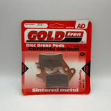 Goldfren AD Bremsbeläge: AD358 ≈ FA652 / FDB2297 / SBS223