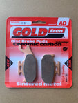 Goldfren AD-Bremsbeläge hinten: Suzuki UX150 UX 150 (2008-2010)