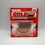 Goldfren AD Bremsbeläge: AD379 ≈ FA679 / VD187 / FDB2294 / SBS940
