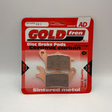 Goldfren AD Bremsbeläge: AD387 ≈ FA708 / FDB2289
