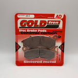 Goldfren AD Bremsbeläge: AD392 ≈ FA709