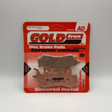Goldfren AD Bremsbeläge: AD398 ≈ FA716 / FDB2313