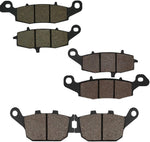 Satz Bremsbeläge vorne und hinten Suzuki DL1000 DL 1000 (2002-2012)