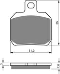 Bremsbeläge hinten: Honda CBR1000 CBR 1000 (2017-2024)