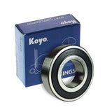 Koyo Motorcycle Wheel Bearing - 6200-2RS - 10mm x 30mm x 9mm